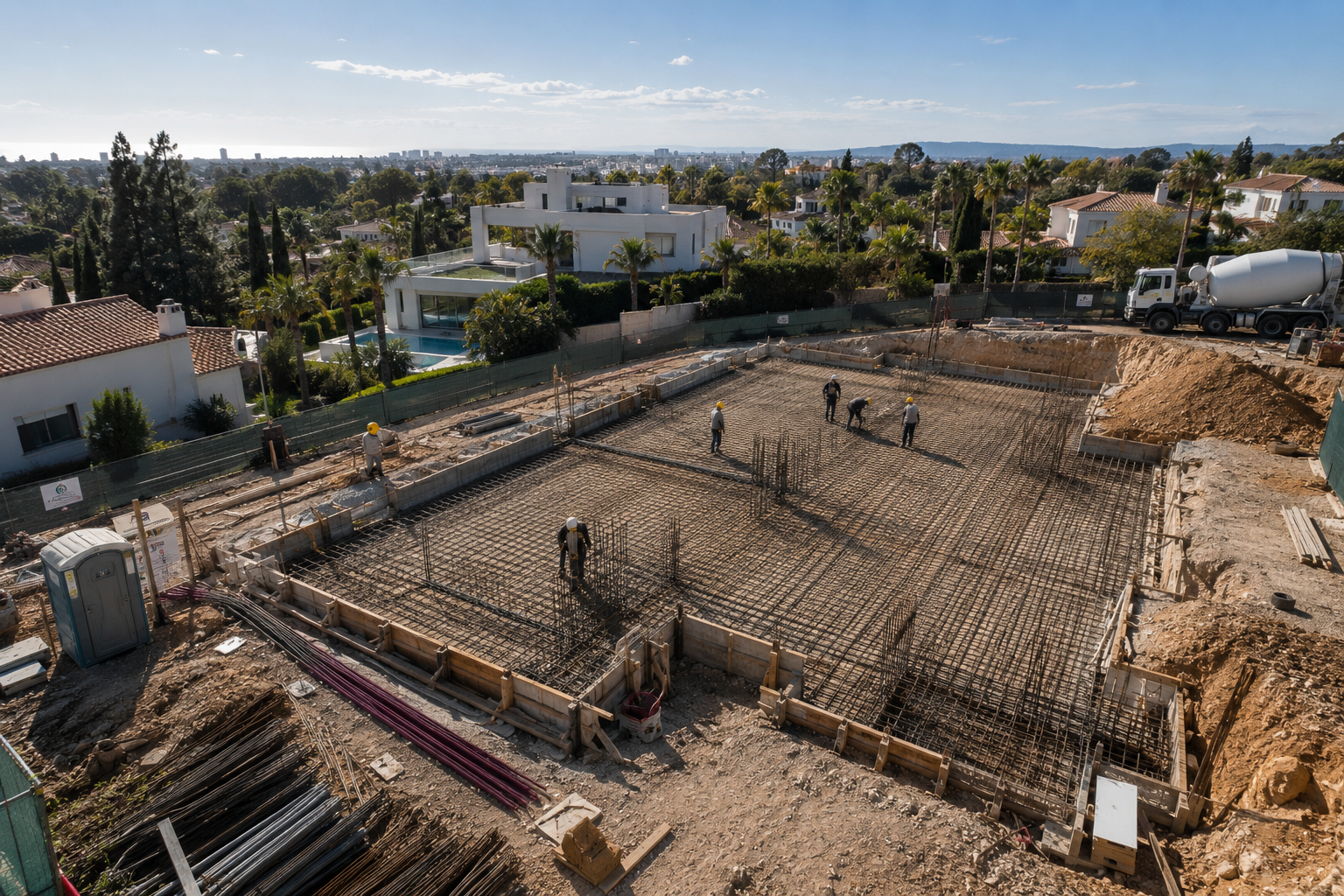 Casa de steel framing terminada en Valencia